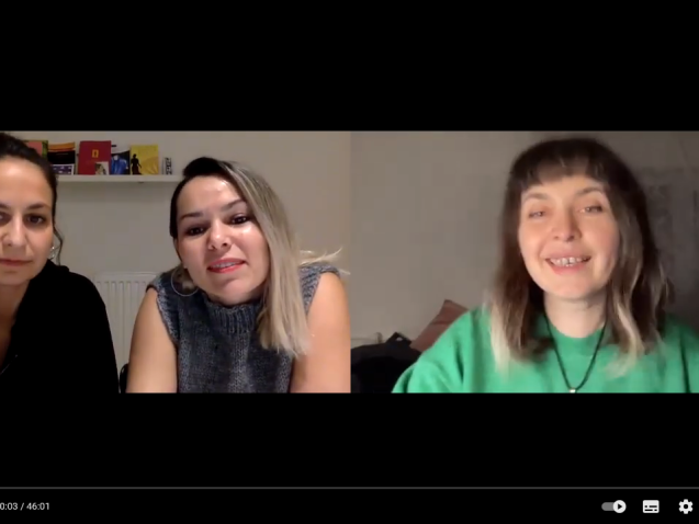 Screenshot 2023-12-23 at 15-57-51 A discussion about the Romnja Feminist Library with Alba Hernández and Aldessa Lincan - YouTube